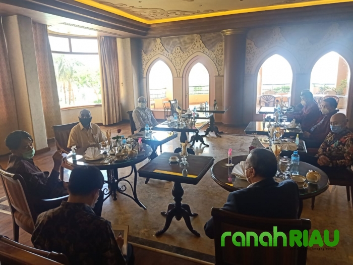  Dubes RI KADIN Luxor Bahas Kerja sama Pemulihan Ekonomi di era Pandemi